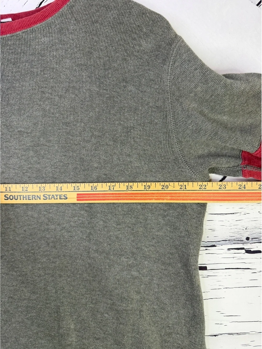 Vintage Banana Republic Two Toned Retro Sporty Baseball Style Shirt Men Medium